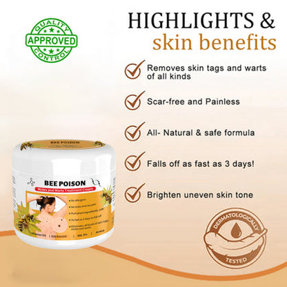 🐝LOVILDS™  Bee Poison Mole and Wart Treatment Cream